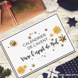 Calendrier de l'avent - Van & Style