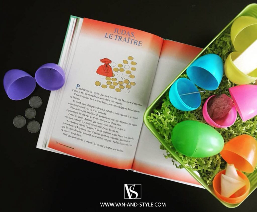 les oeufs de la résurrection pour célébrer Pâques avec les enfants | Van & Style