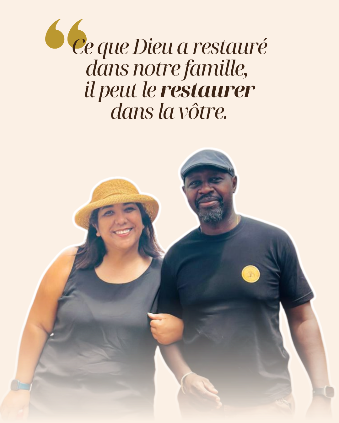 Christ et Vanessa Bokossy